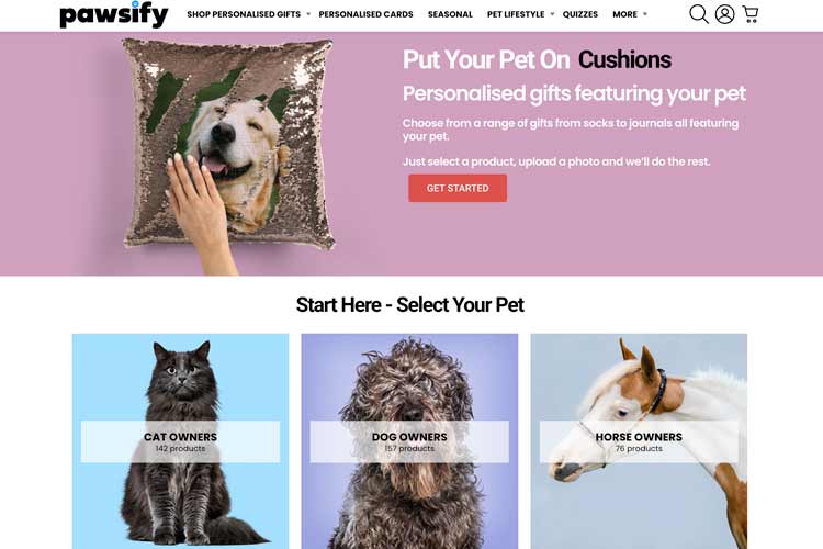 Pawsify Website